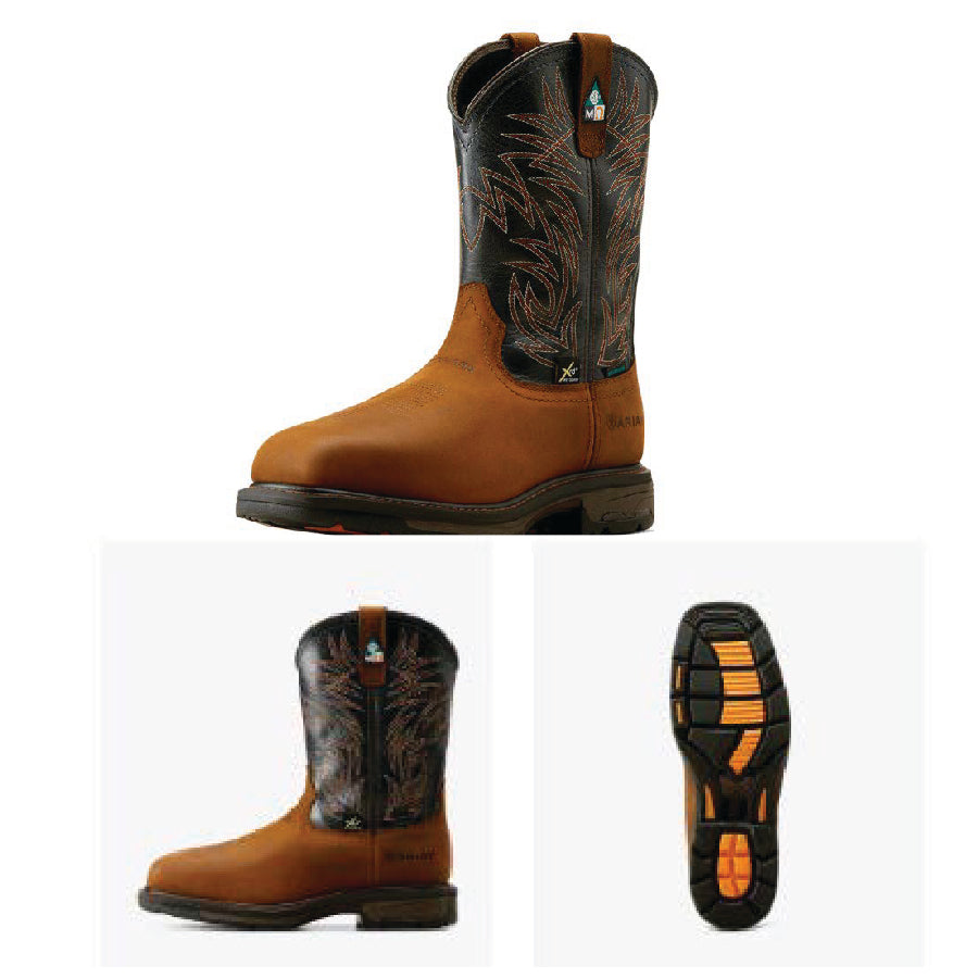 Ariat Men’s WorkHog MetGuard CSA Waterproof Composite Toe Work Boot - Pay With Points